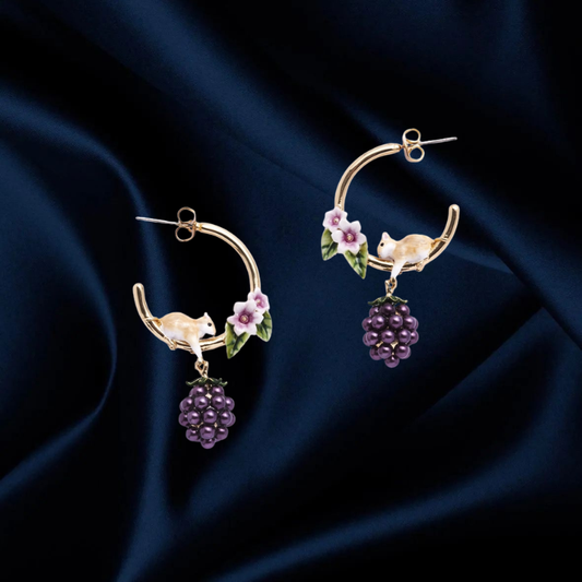 Blackberry & Mouse Hoops