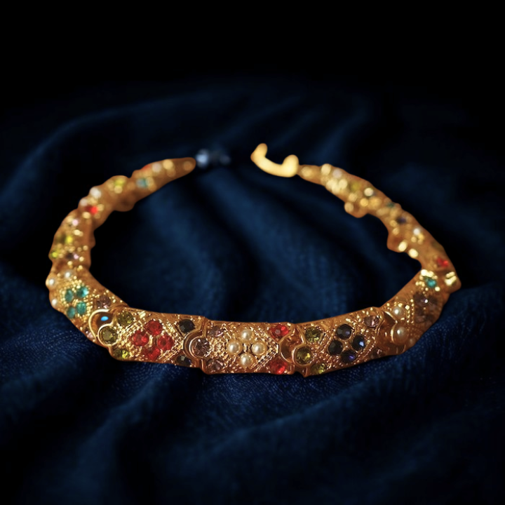 Vintage Inspired Dazzling Kaleidoscope Bracelet