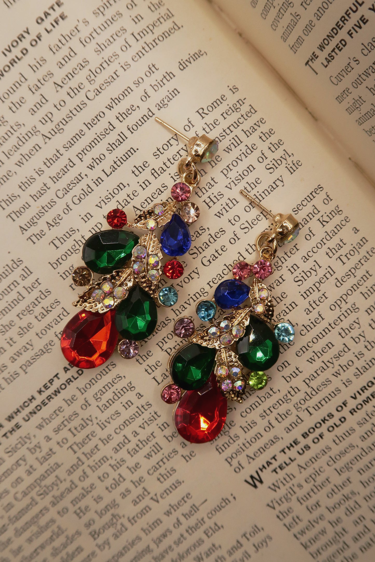 Kaleidoscope Cascade Earrigs