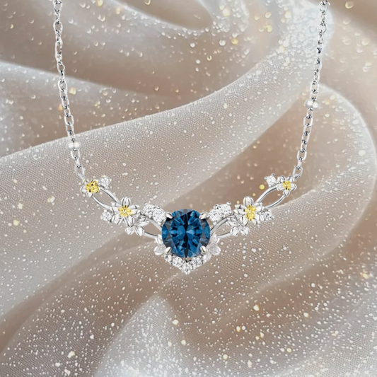 Faerie Cove London Blue Topaz Necklace