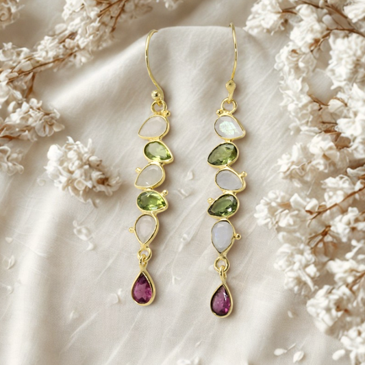 Meadow Bloom Drop Earrings