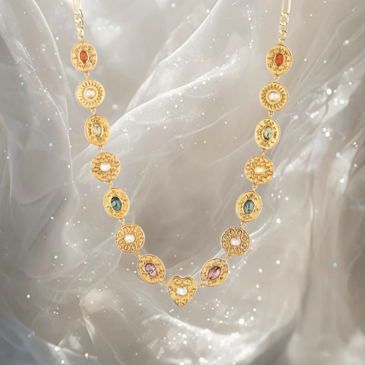 Renaissance Empress Medallion Necklace