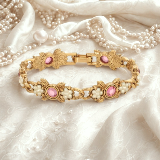 The Belle Époque Floral Bracelet