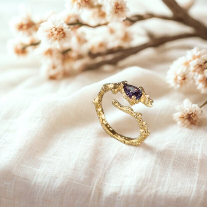 Mystic Branch Adjustable Ring
