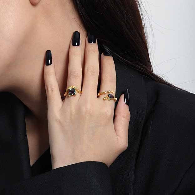 Mystic Branch Adjustable Ring